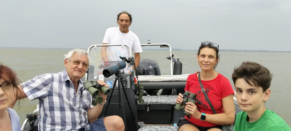 Boat tour birdwatching Greece