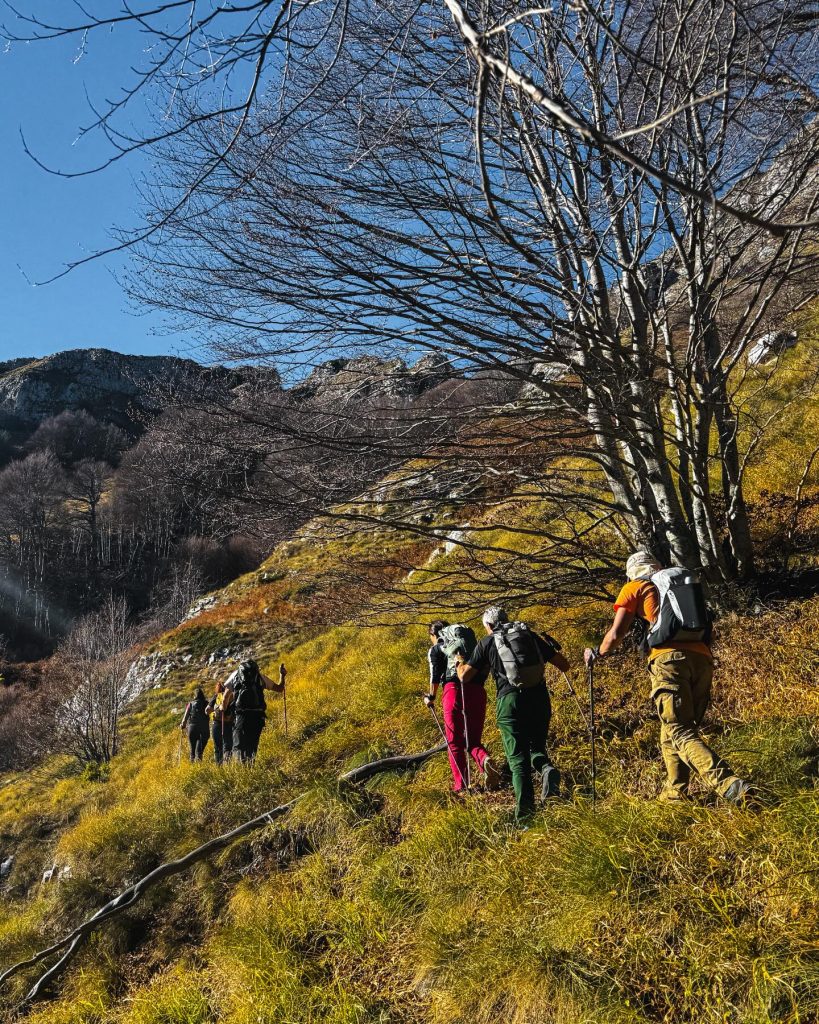 Mountain hiking Greece