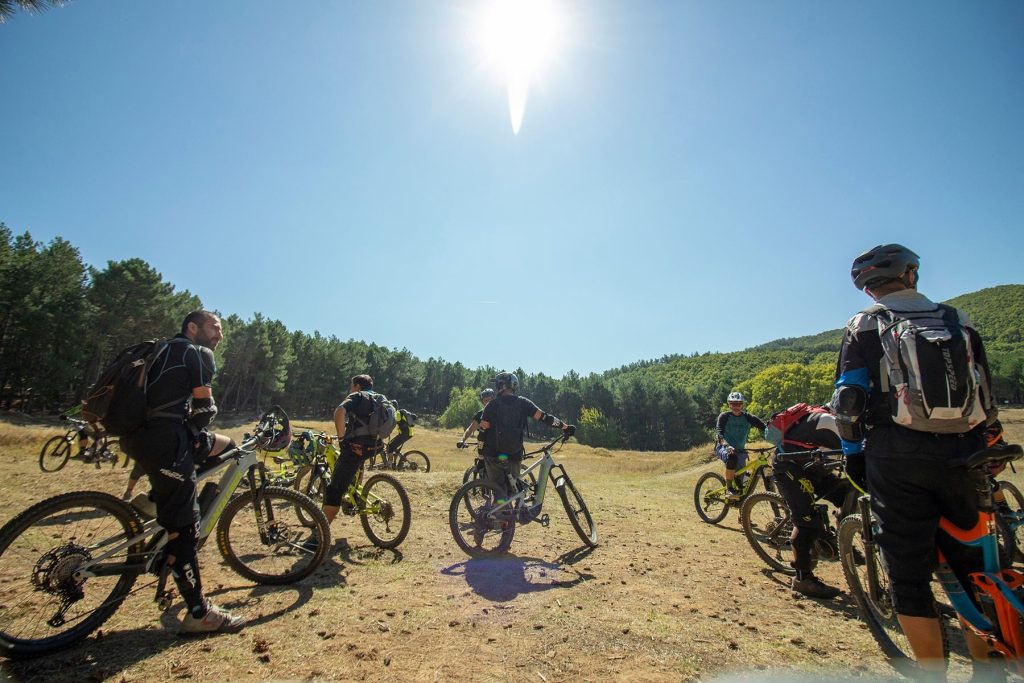 Mountain biking Greece Olympus trails