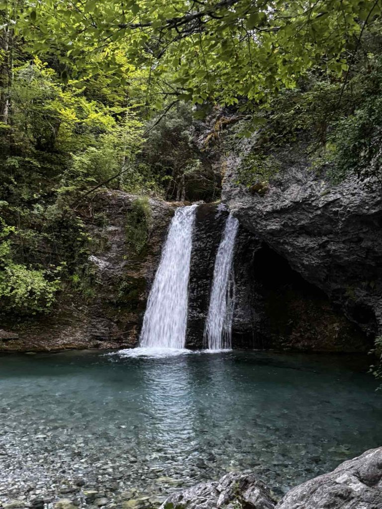 Enipeas river Olympus mountain Greece