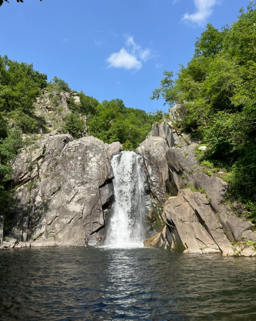 Leivaditis waterfall Greece