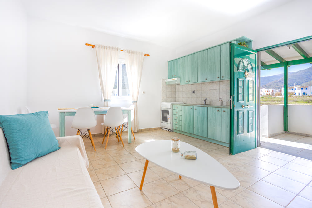 Naxos beachfront stay and at Apollona fishing village