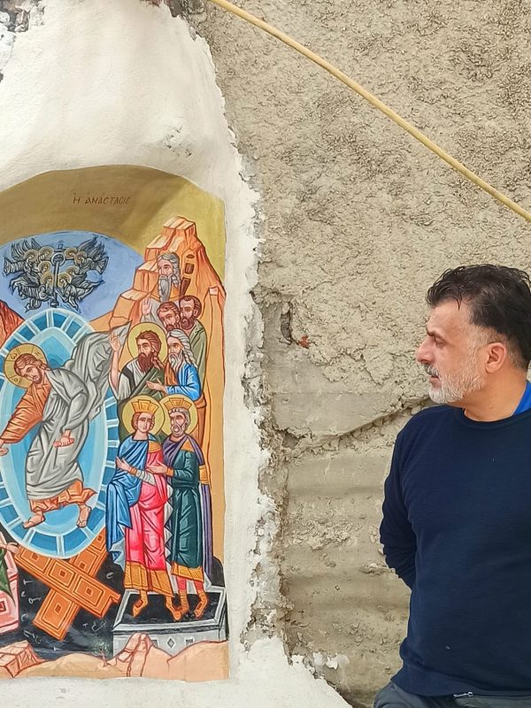 Savvas and icon painting Karyofyto