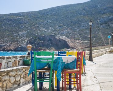 Naxos beachfront stay and breakfast at Akti Apollona self catering