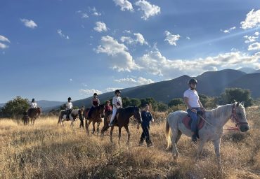 Horse riding Greece Olympus
